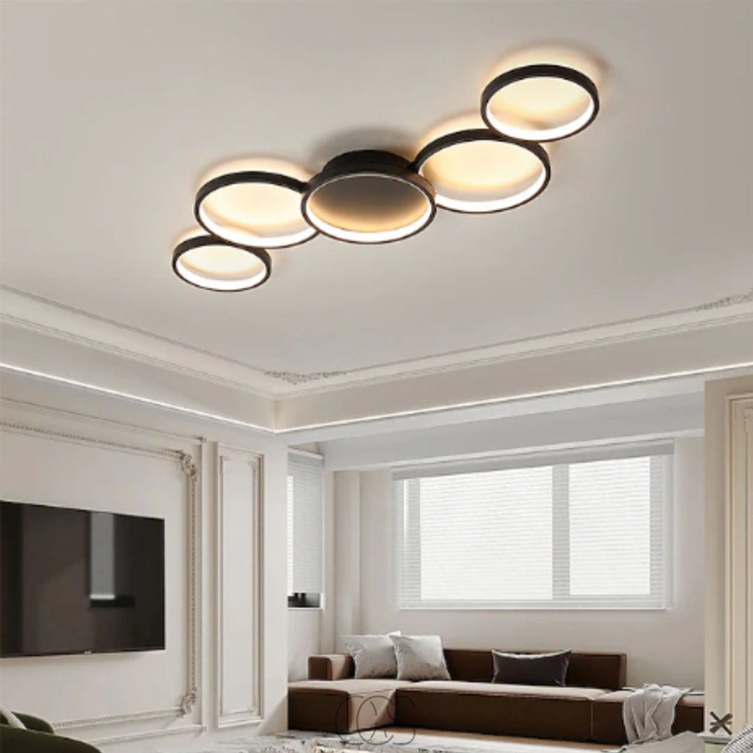 Bronp - Moderne Design Loftlampe - LED Ringe