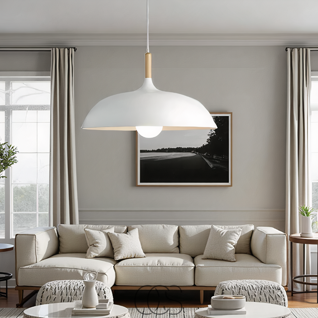 Bronp - Modern Matte Black Ceiling Lamp