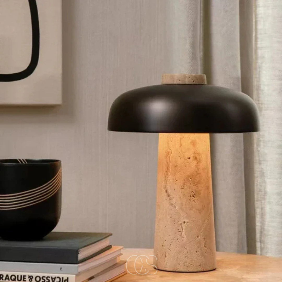 Bronp - Modern Stone Table Lamp