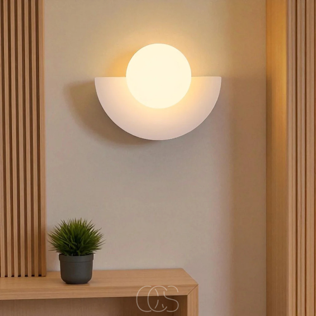 Bronp - Nordic Half-Circular Wall Lamp – Scandinavian Design