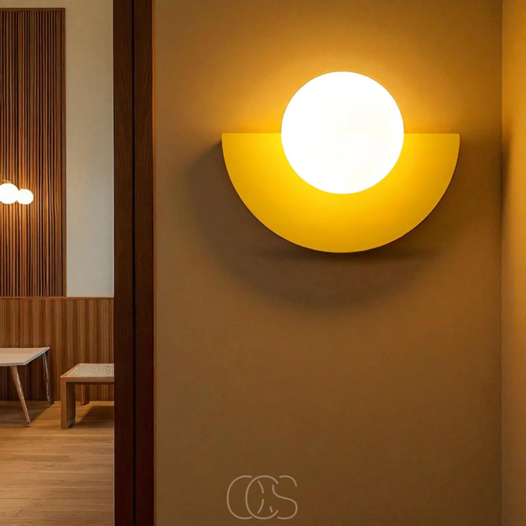 Bronp - Nordic Half-Circular Wall Lamp – Scandinavian Design