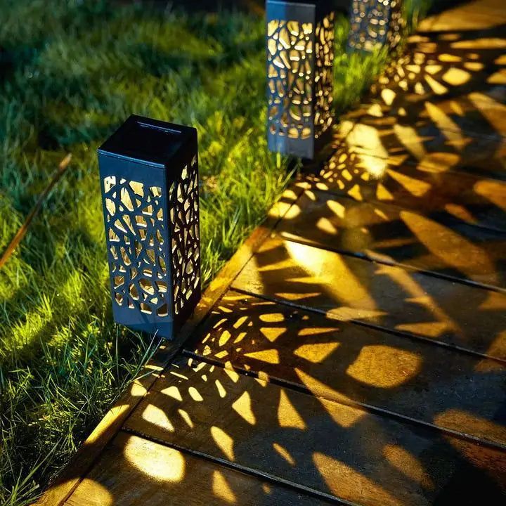 Bronp - Solar Garden Light Pole - Wireless Solar Outdoor Lamp