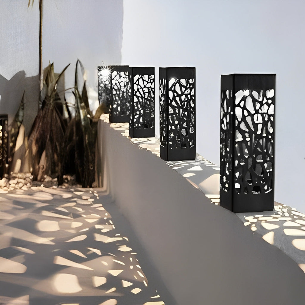 Bronp - Solar Garden Light Pole - Wireless Solar Outdoor Lamp