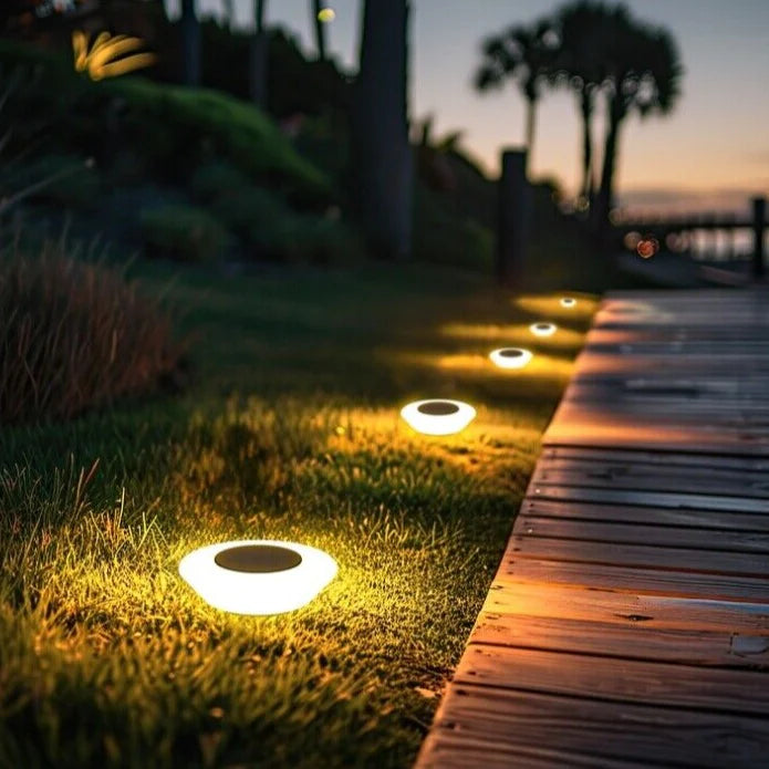 Bronp - Solar LED Ground Lighting - Waterproof IP65 - Durable & Easy