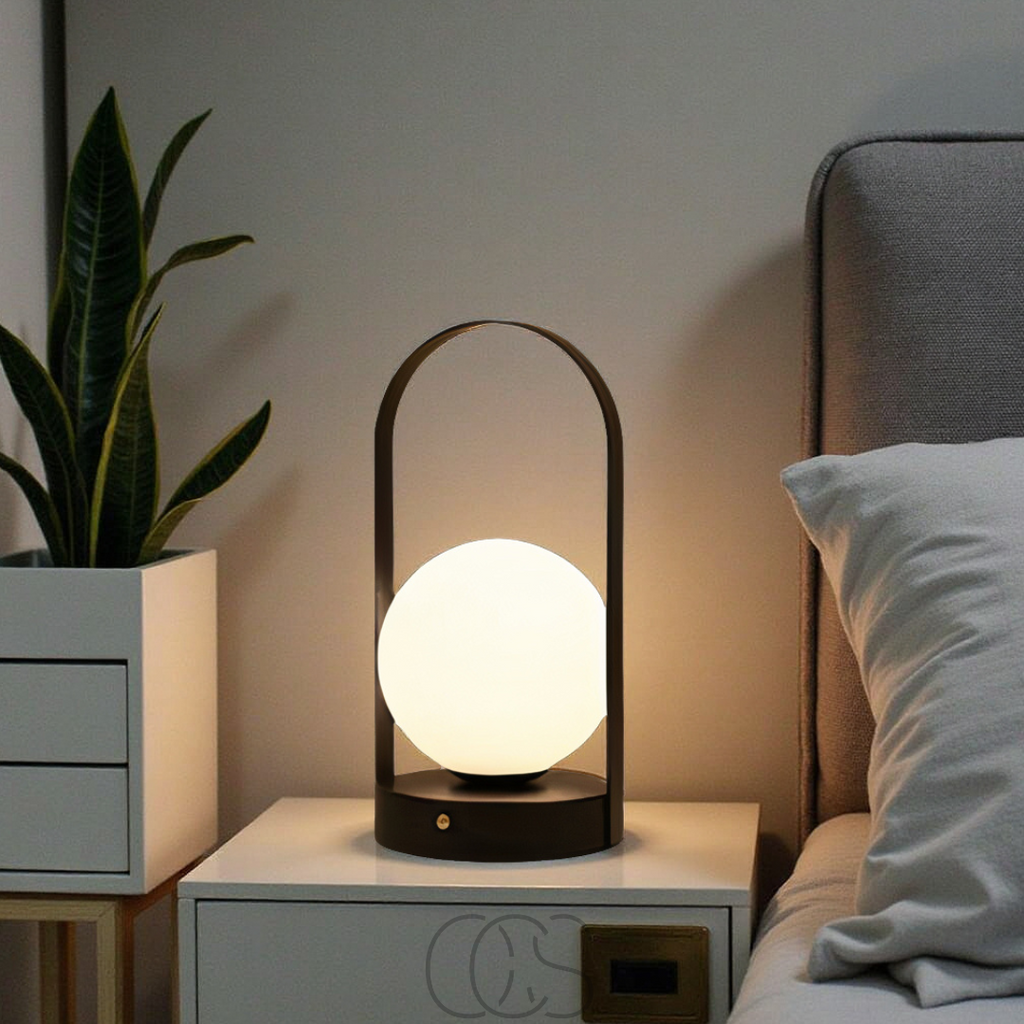 Bronp - Spherical Table Lamp - Wireless LED Night Light
