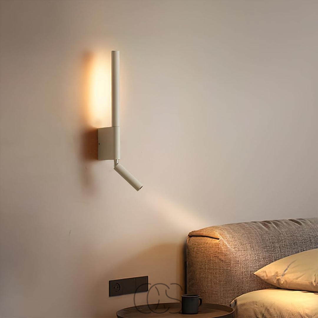 Bronp - Stylish LED Wall Lamp with Reading Lamp