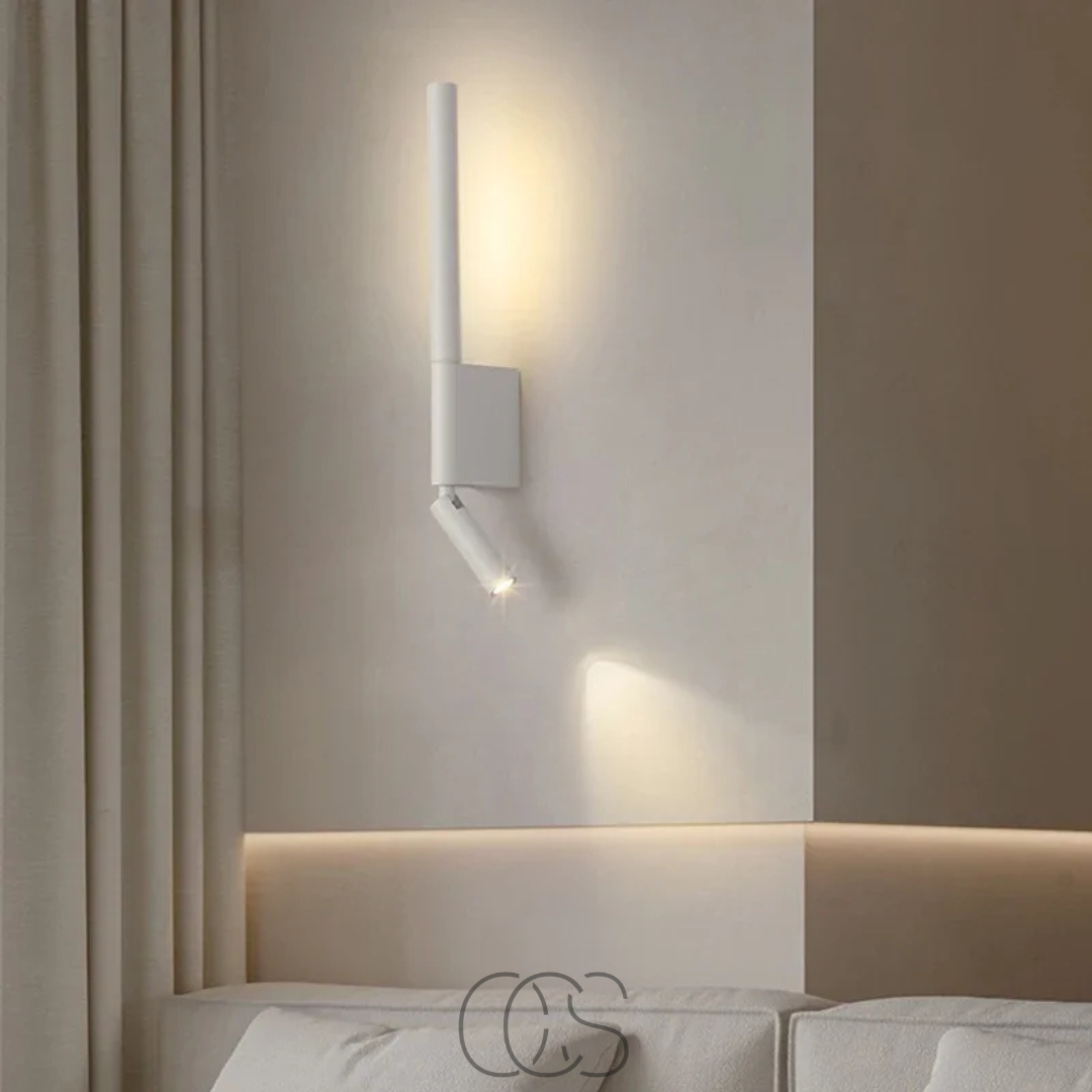 Bronp - Stylish LED Wall Lamp with Reading Lamp