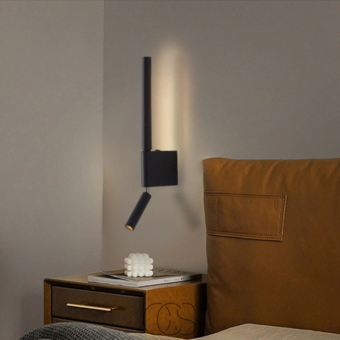 Bronp - Stylish LED Wall Lamp with Reading Lamp