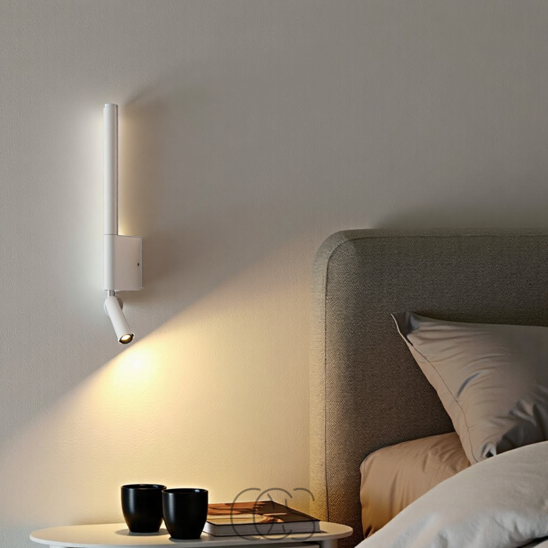 Bronp - Stylish LED Wall Lamp with Reading Lamp
