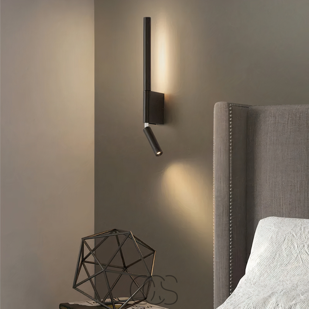 Bronp - Stylish LED Wall Lamp with Reading Lamp