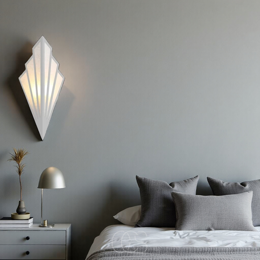 Bronp - Wall lamp with geometric diamond design