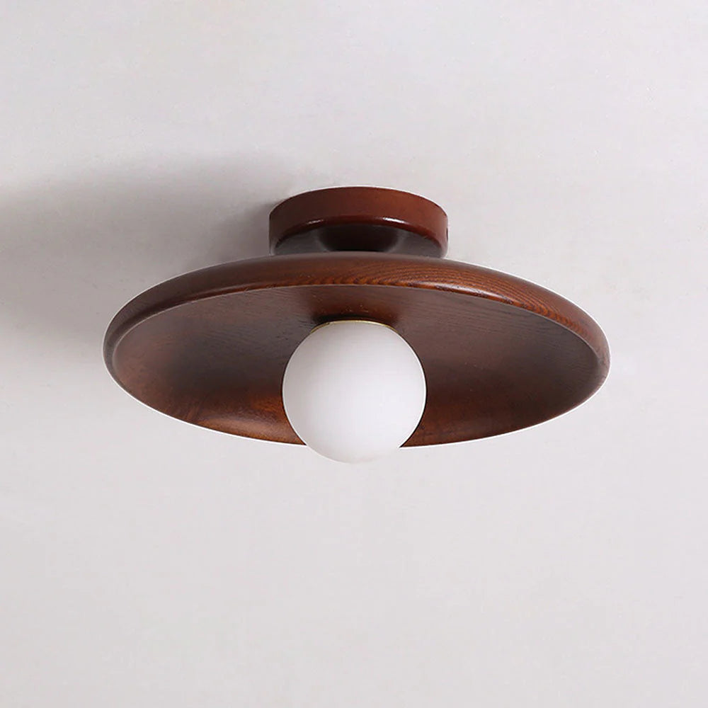 Bronp - Walnut Ceiling Lamp - Luxury Ceiling Lamp Wood