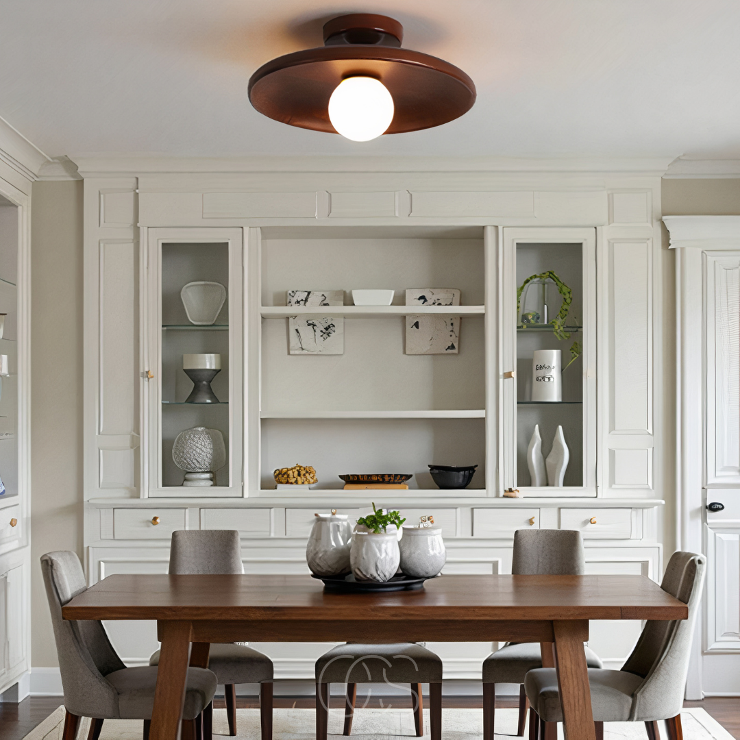 Bronp - Walnut Ceiling Lamp - Luxury Ceiling Lamp Wood