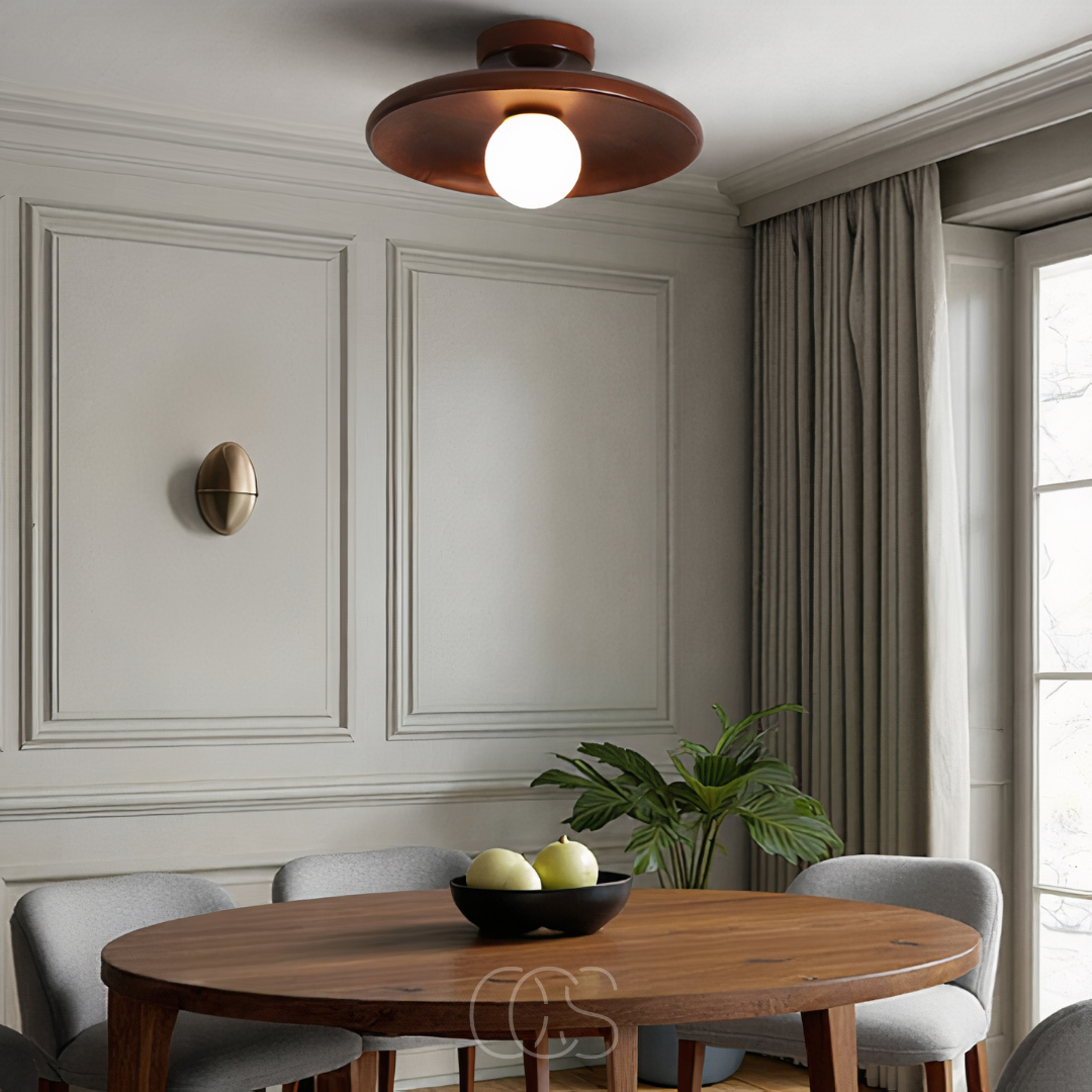 Bronp - Walnut Ceiling Lamp - Luxury Ceiling Lamp Wood