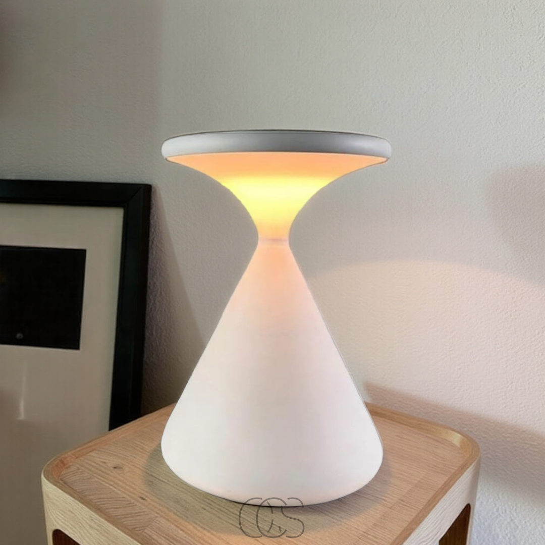 Bronp - Wireless Hourglass table lamp