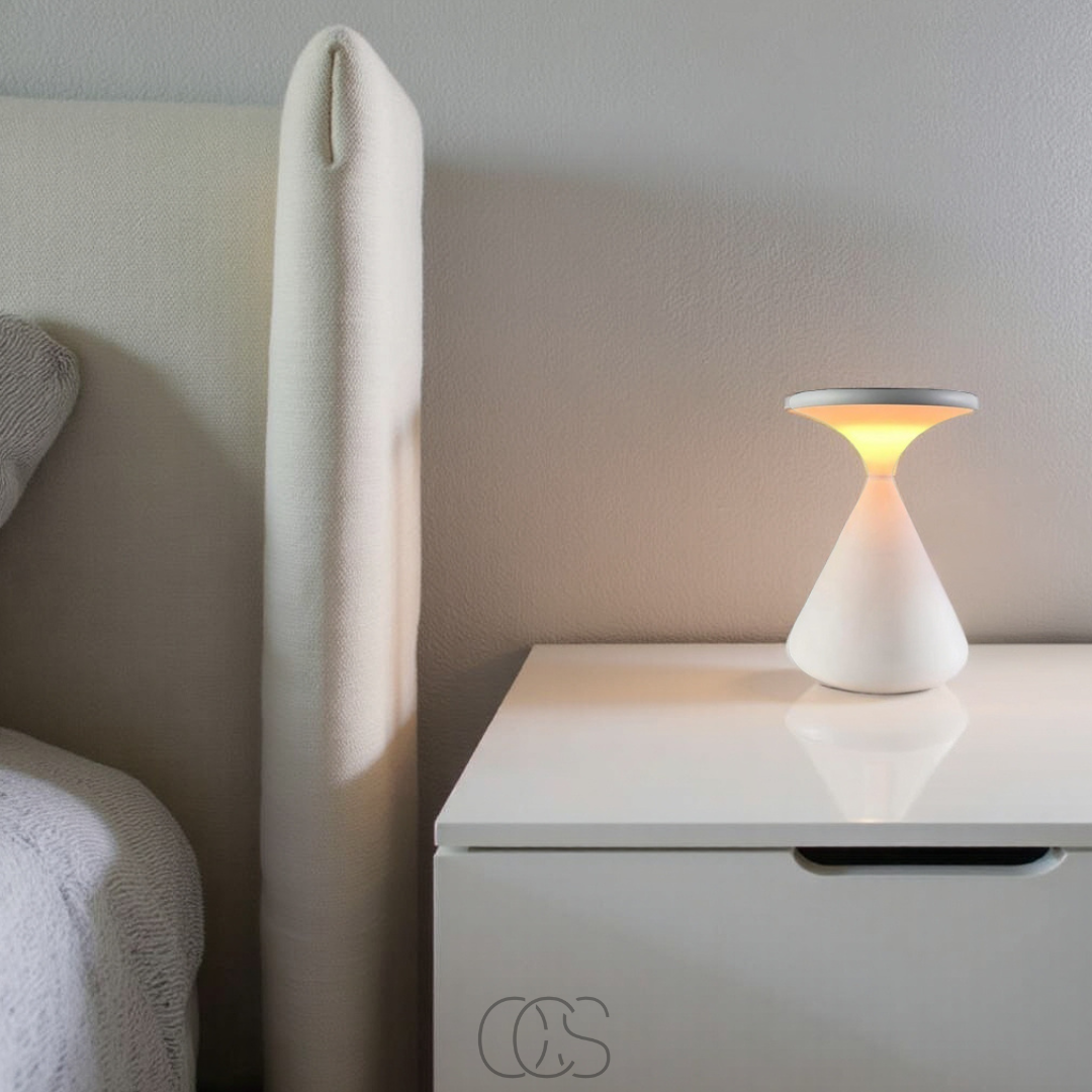 Bronp - Wireless Hourglass table lamp