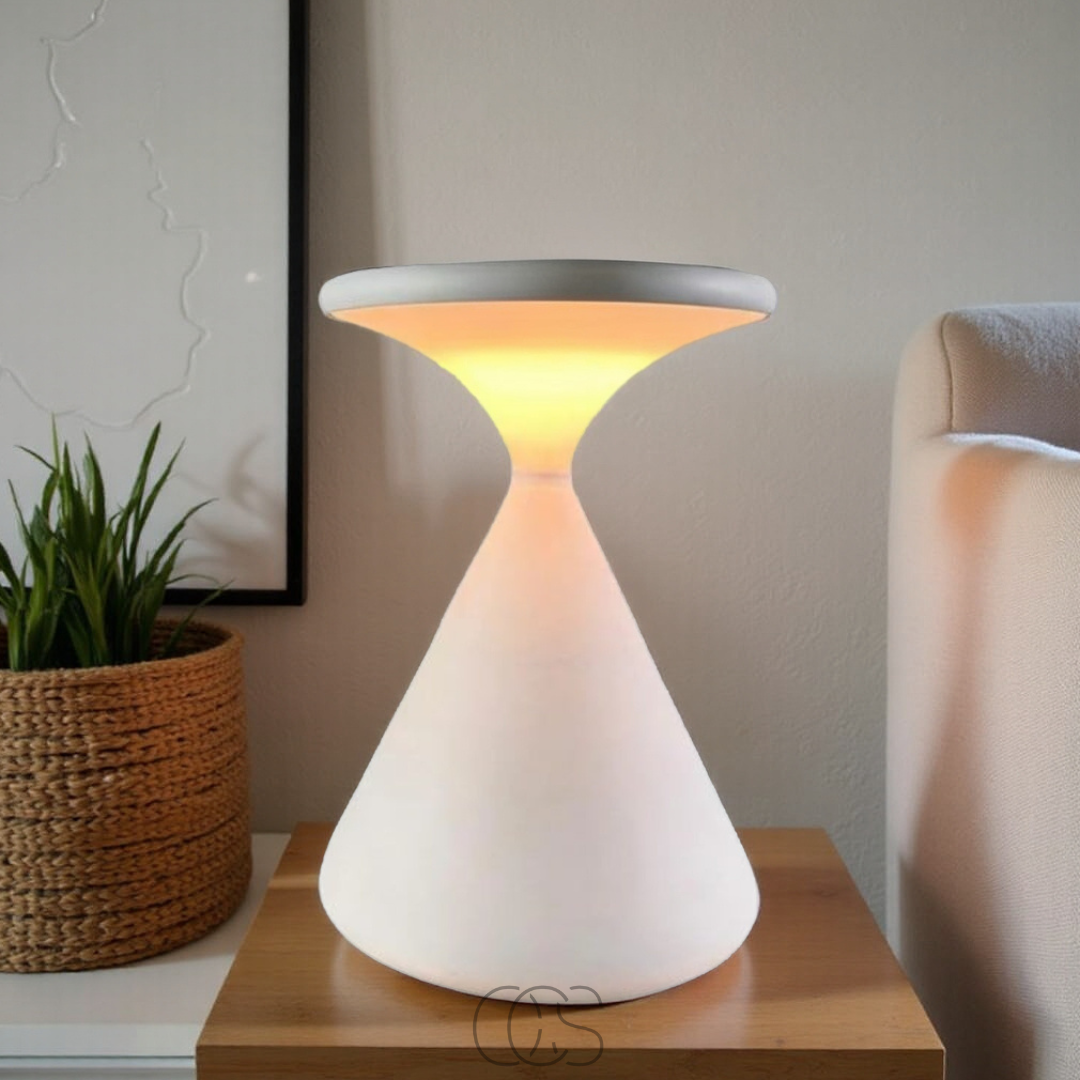 Bronp - Wireless Hourglass table lamp