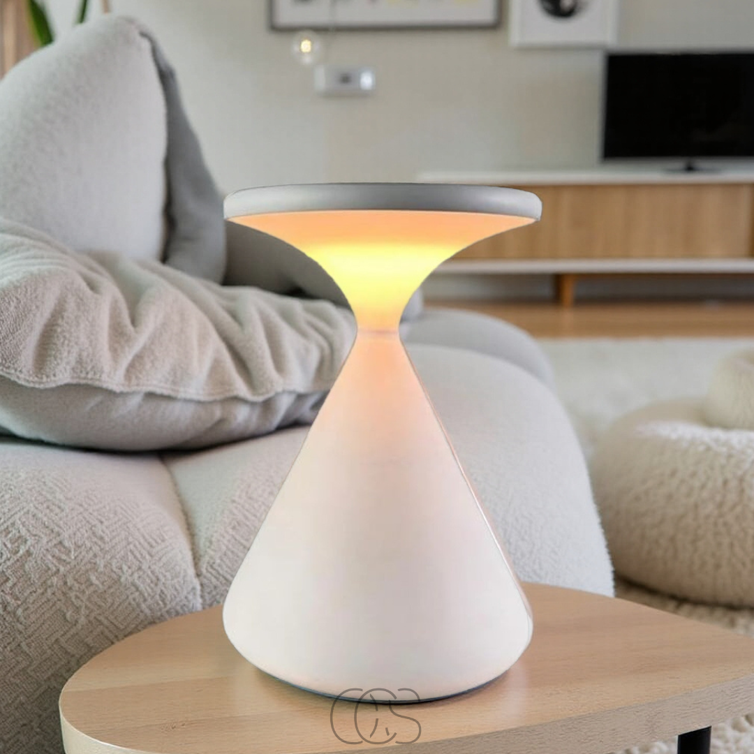 Bronp - Wireless Hourglass table lamp