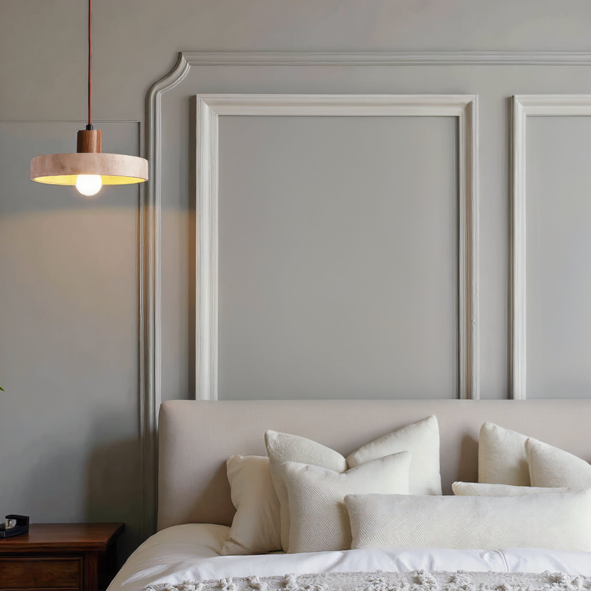 Bronp - pendant lamp in natural stone - Unique & Adjustable