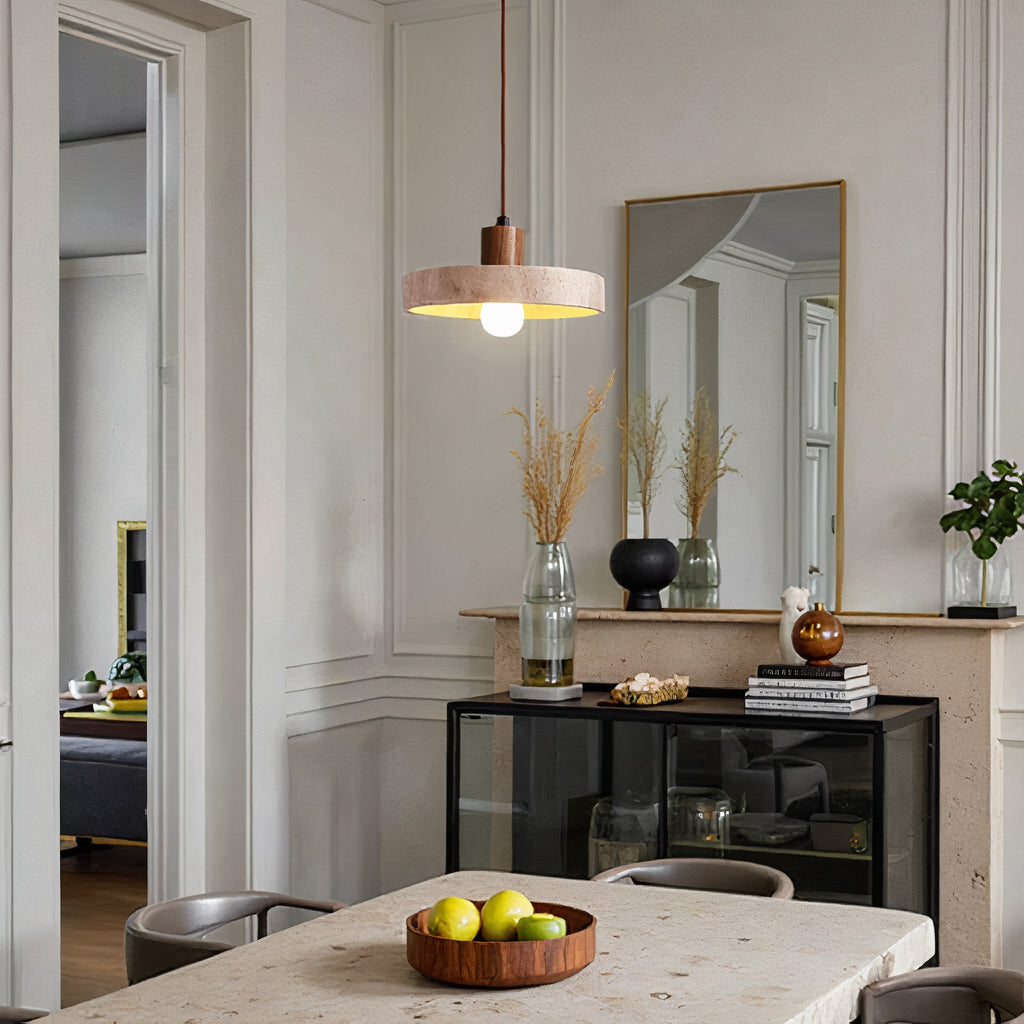 Bronp - pendant lamp in natural stone - Unique & Adjustable