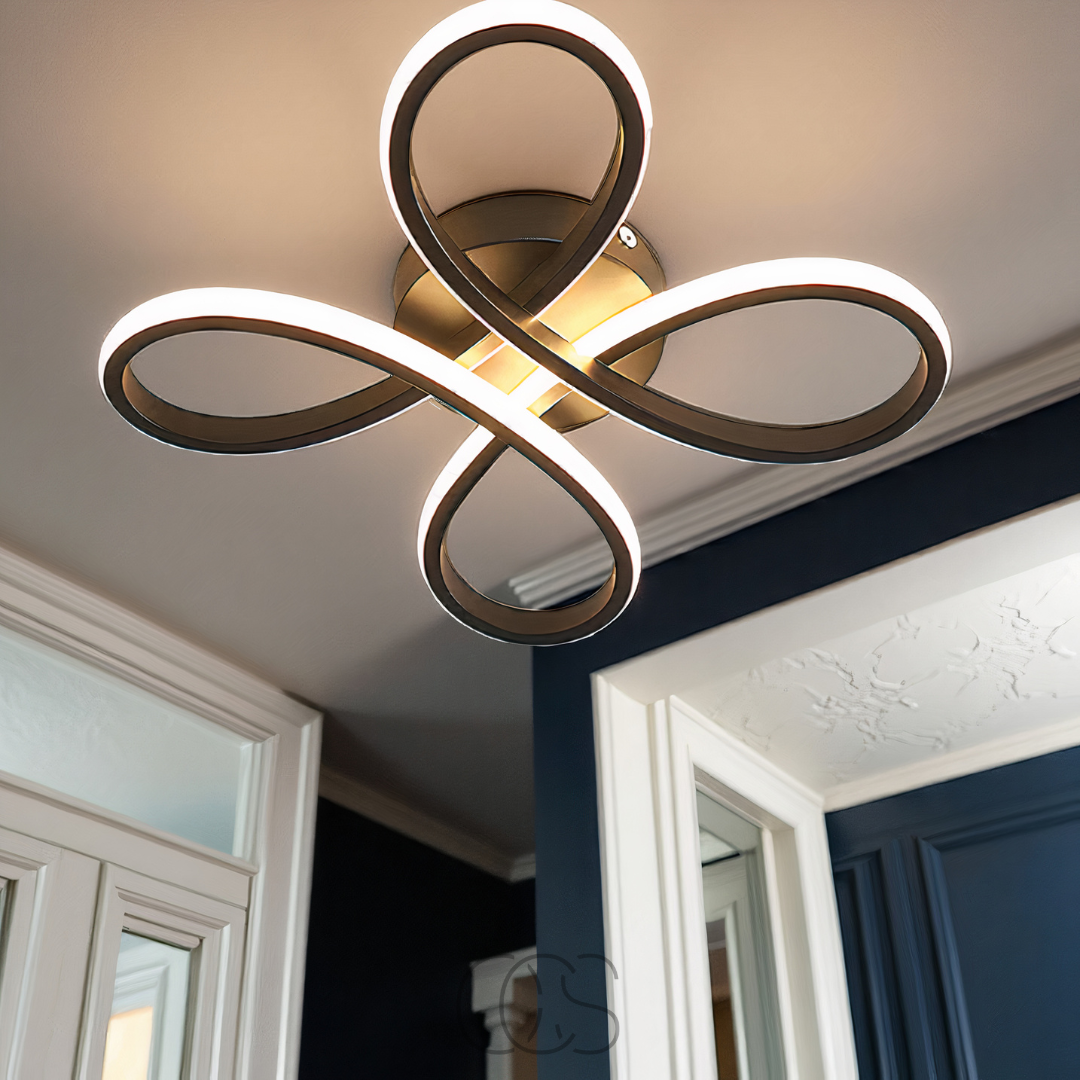 OCS – Ceiling lamp LED Klaver – Modern design with atmospheric dimming function