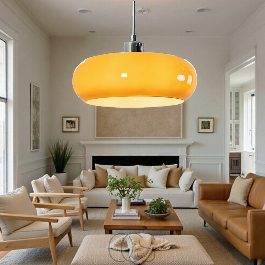 OCS – Nordic retro pendant lamp - mouth-blown glass & Scandinavian design