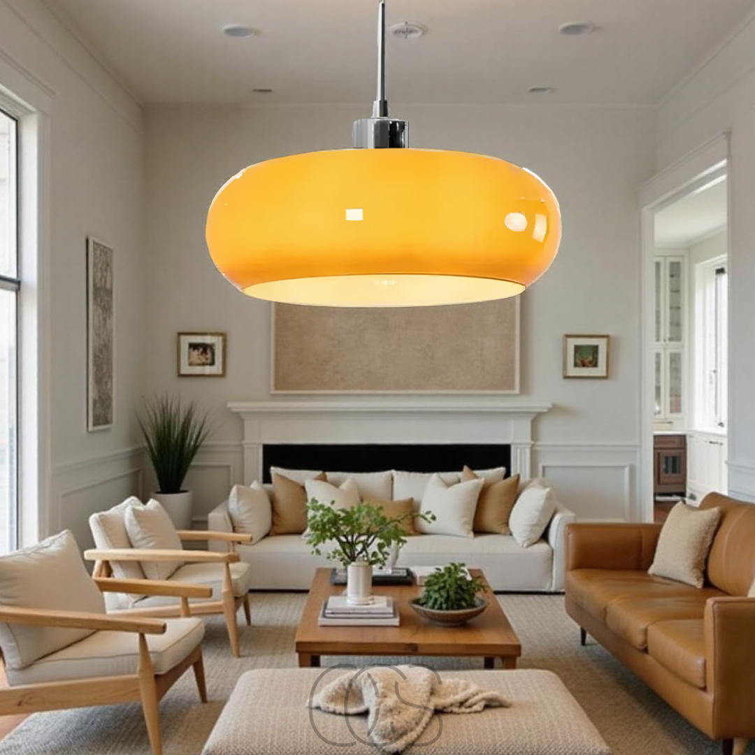 OCS – Nordic retro pendant lamp - mouth-blown glass & Scandinavian design